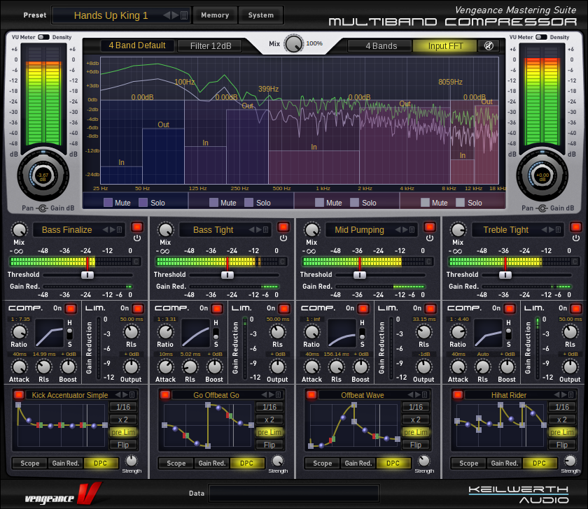 Vengeance Mastering Suite Multiband Compressor Hero Image